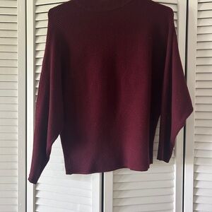 Women's Burgundy Sweater